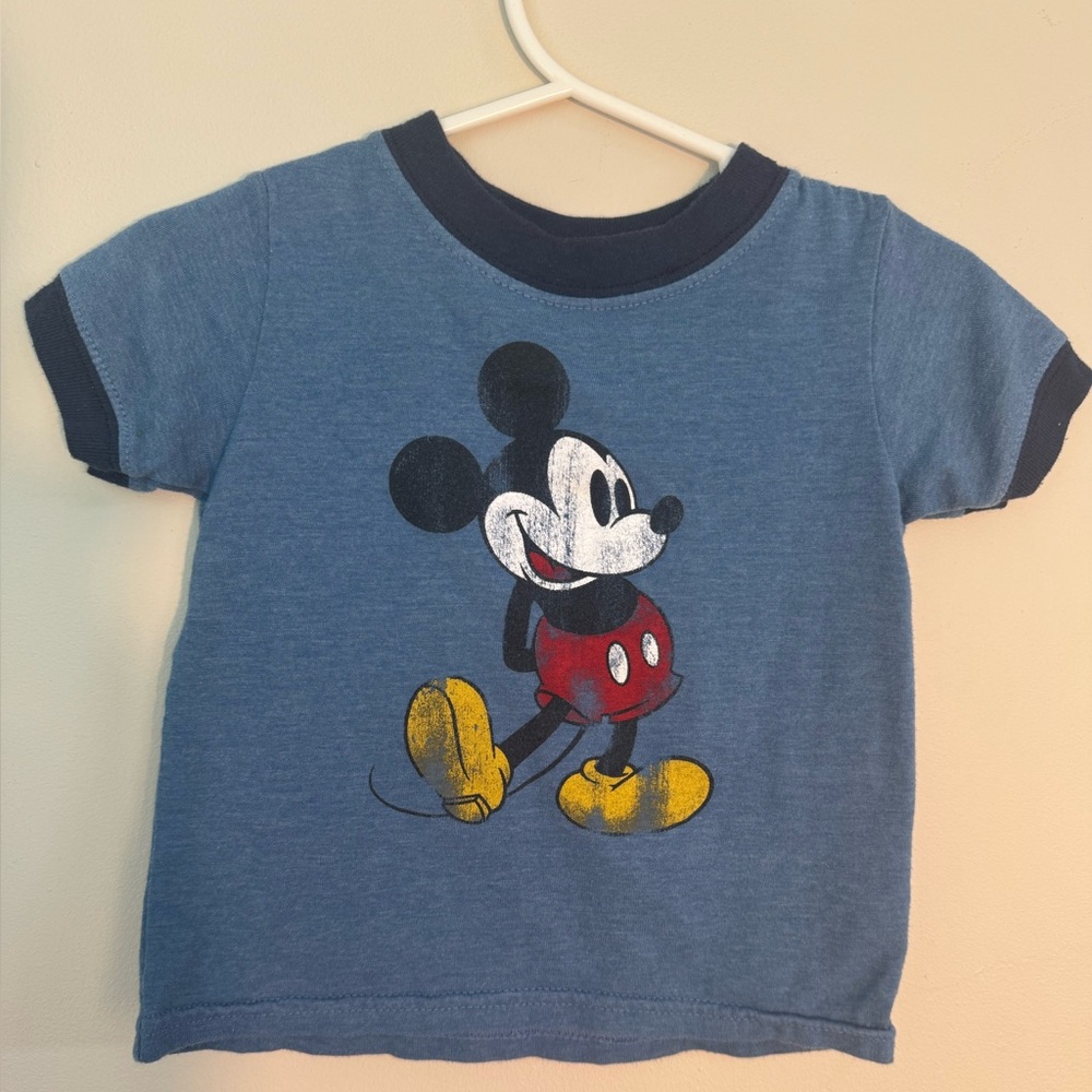 Disney Mickey Mouse Baby T-Shirt - Size 12M